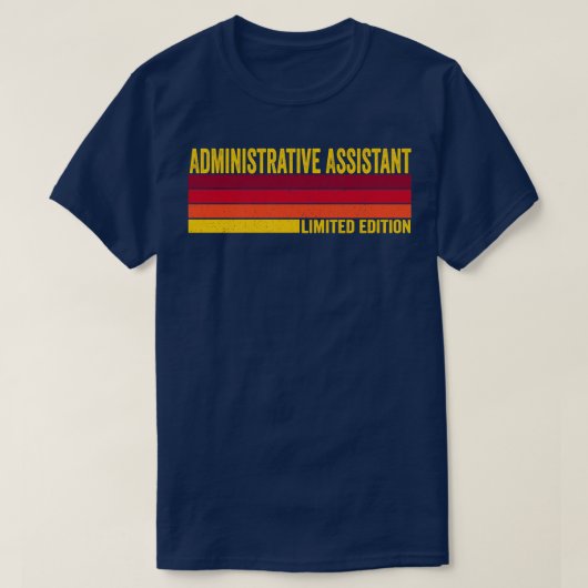 T-shirt Assistant administratif (Design devant)