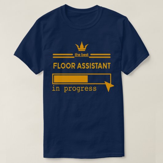 T-shirt ASSISTANT AU SOL en cours (Design devant)