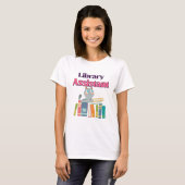 T-shirt Assistant Bibliothèque (Devant entier)