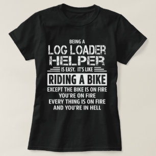 T-shirt Assistant Chargeur de journal