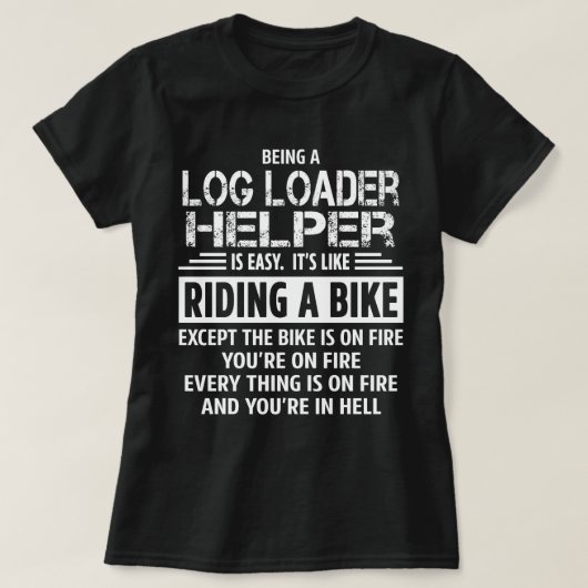 T-shirt Assistant Chargeur de journal (Design devant)