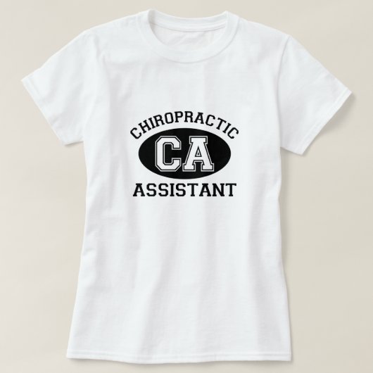 T-shirt Assistant Chiro athlétique (Design devant)