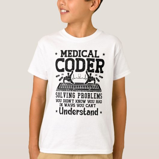 T-shirt Assistant Codage des problèmes de résolution de co (Devant)