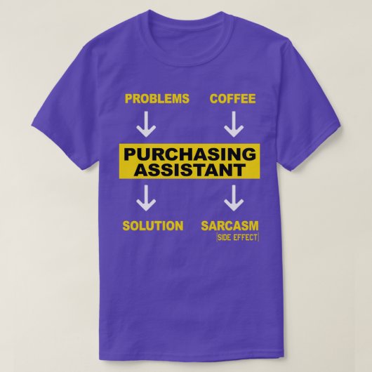 T-SHIRT ASSISTANT D'ACHAT 4 (Design devant)