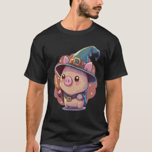T-shirt Assistant de découpe Pig Tabletop RPG Nerdy Rolepl