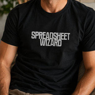 T-shirt Assistant de feuille de calcul Conception de mag