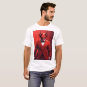 T-shirt Assistant de fusion : Keith Haring x Bape Logo Tee (Devant entier)