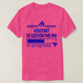 T-SHIRT ASSISTANT DE GESTION PME PMI 3 (Design devant)