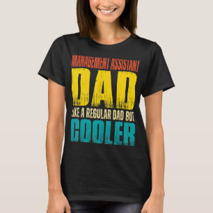 T-shirt Assistant de gestion pour hommes Papa comme un pap