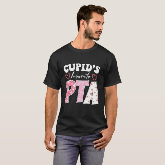 T-shirt Assistant de physiothérapeute de la PTA préférée d (Devant entier)