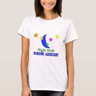 T-shirt Assistant de soins de poste de nuit