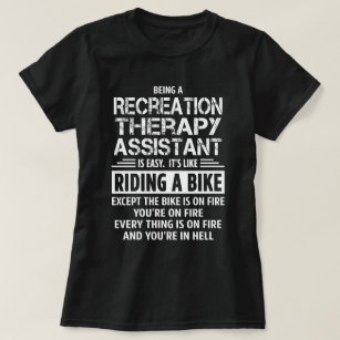 T-shirt Assistant de thérapie de récréation