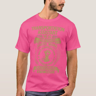 T-shirt Assistant de transport Nous faisons Precision arti