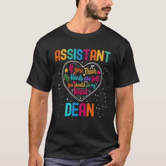 T-shirt Assistant Dean Appreciation Week Back to School He (Devant)