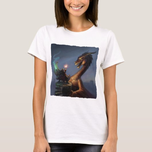 T-shirt Assistant Défense - Dragon & Assistant (Devant)