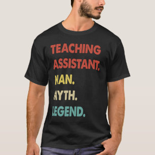 T-shirt Assistant d'enseignement homme mythe légende