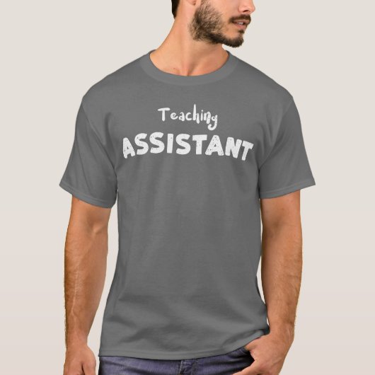 T-shirt Assistant d'enseignementenseignant (Devant)