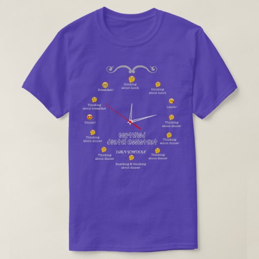 T-SHIRT ASSISTANT DENTAIRE CERTIFIÉ NICE DESIGN 2017 (Design devant)