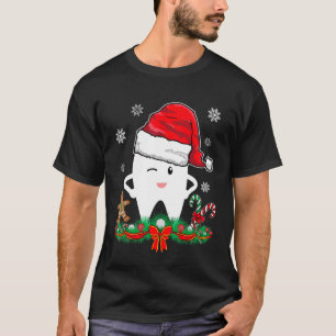 T-shirt Assistant dentaire de Noël Dentist Père Noël Thoot