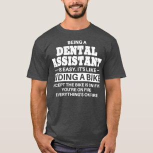 T-shirt Assistant Dentaire Faire Un Vélo 2