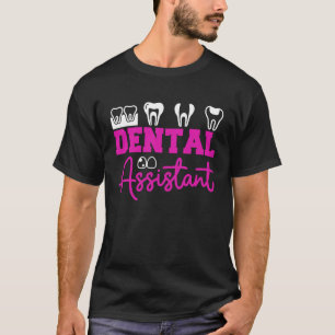 T-shirt Assistant dentaire pour dents 3