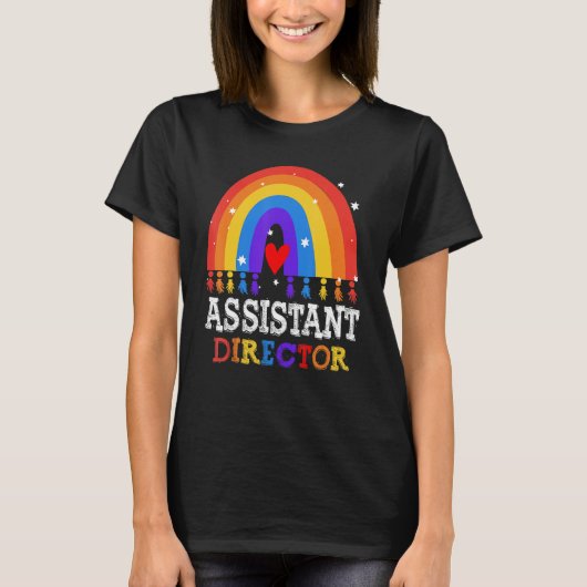 T-shirt Assistant Director Appreciation Week Theater Nursi (Devant)
