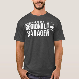 T-shirt Assistant Du Gestionnaire Régional 4