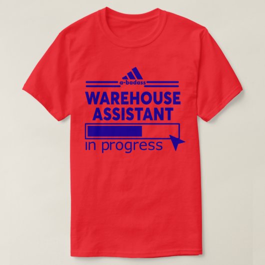 T-SHIRT ASSISTANT ENTREPÔT (Design devant)