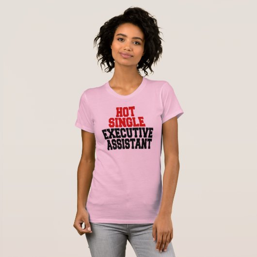 T-shirt Assistant exécutif unique (Devant entier)