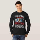 T-shirt Assistant Fireworks Director I Run You Run 4th Of (Devant entier)