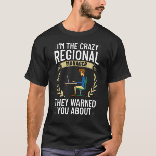 T-shirt Assistant Gestionnaire Régional À La Direction