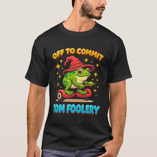 T-shirt Assistant Grenouille Whimsical désactivé pour enga (Devant)