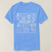 T-SHIRT ASSISTANT IT NICE DESIGN 2017 1 (Design devant)