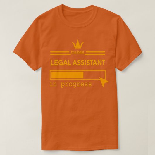 T-shirt ASSISTANT JURIDIQUE en cours (Design devant)