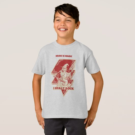 T-shirt Assistant lecture de guitare (Devant entier)