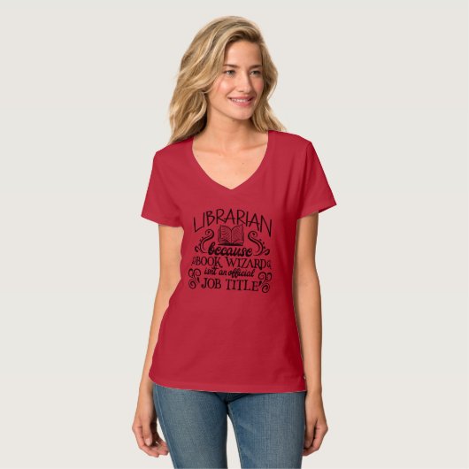 T-shirt Assistant Librairie (Devant entier)