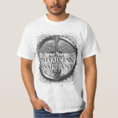 T-shirt Assistant Médecin Argent (Devant)