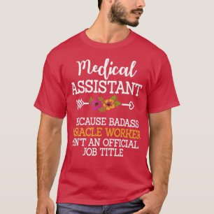 T-shirt Assistant Médicale Agent clinique Professionnel He