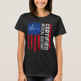 T-shirt Assistant Médicale certifié CMA assistant au bascu