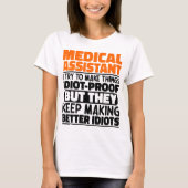 T-shirt Assistant Médicale J'Essaie De Faire Des Choses Dr (Devant)