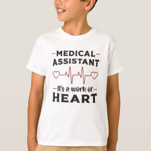 T-shirt Assistant Médicale Médecine cardiaque