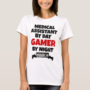 T-shirt Assistant Médicale par Joueur de jour par nuit