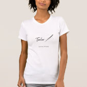 T-shirt Assistant Mode sur mesure (Devant)