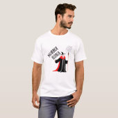 T-shirt Assistant noir en basque - Morroi iluna (Devant entier)
