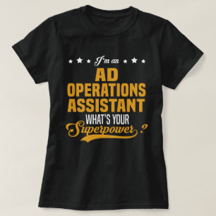 T-shirt Assistant Opérations