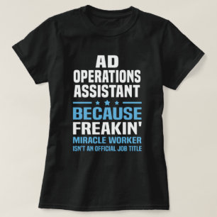 T-shirt Assistant Opérations