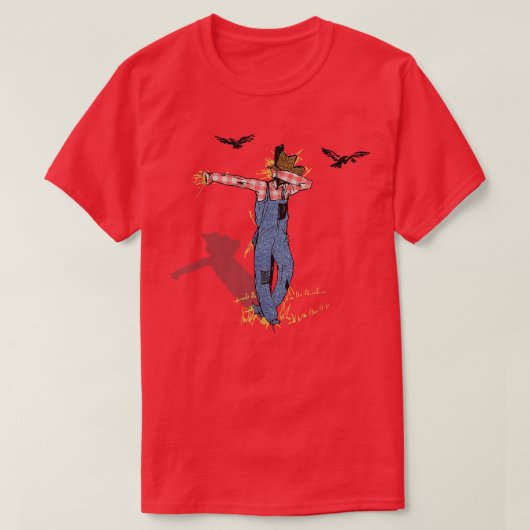 T-shirt Assistant Oz Scarecrow Dabbing Scarecrow Halloween (Design devant)