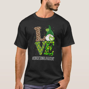 T-shirt Assistant pédagogique Love Jour de la Saint Patric
