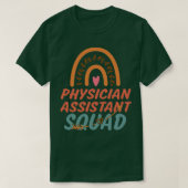 T-shirt Assistant physicien Squad Rainbow Quota Venin Idea (Design devant)