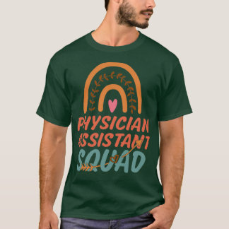 T-shirt Assistant physicien Squad Rainbow Quota Venin Idea